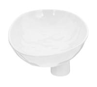 Healifty Bandeja de Cerámica para Snacks y Frutas Plato Decorativo para Aperitivos para Eventos y Uso Diario Color Blanco Multifuncional y de Limpiar