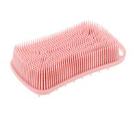 Healifty Baño Espalda Exfoliante con Ducha Limpiador Lavar El Cabello Del Bebé para El Cuerpo Cuadrado Accesorio Limpiador Gancho Masajeador Cuero Cabelludo Limpieza Piel Limpia Depurador