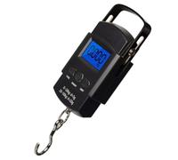 Healifty Báscula Digital Portátil para Viajes y Pesca Gancho de Abs, Pantalla Lcd, Peso Preciso de 0.01kg a 50kg, Tamaño Pequeño y Multifuncional para Uso Doméstico
