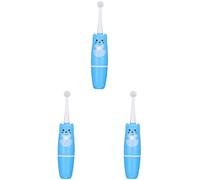 Healifty Baterías Portátiles 3 de para Niños para Limpieza de de Recargable Inalámbrico para Niños Azul Portátil de Enfermería Vibrador Limpiador Automático Cuidado de Batería Portátil