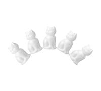 Healifty Bloque de Espuma para Manualidades de Gato, 5 Piezas de 14 CM, Kit de Bricolaje para en Cumpleaños y Talleres Artísticos