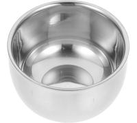 Healifty Bol de Afeitar Portátil de Acero 304, Gran Capacidad, Plata