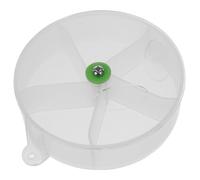 Healifty Bola de Alimentación de Acrílico Blanco Resistente para Loros y Fijable en Jaula, Accesorio Juguete de Búsqueda de Comida Varios Estilos para Cockatiel y Cacatúa Varios Estilos