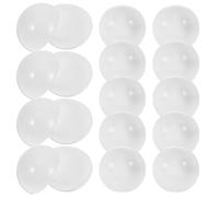 Healifty Bolas de Lotería Blancas de 4 CM 30 Piezas Esféricas y Abiertas para Rifas y Sorteos Artículos para Fiestas y Juegos de Entretenimiento Reutilizables para Eventos y