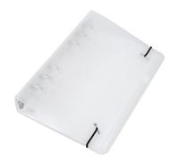 Healifty Bolsa de Almacenamiento de Cuentas Transparente Hojas Sueltas de Plástico, para Organizar Pegatinas y Notas en Manualidades