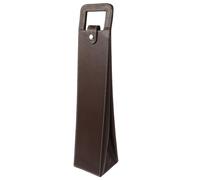 Healifty Bolsa de Cuero Botella de Vino Tinto Práctica y Reutilizable para Fiestas y Eventos Especiales Asas Cómodas para Transportar