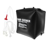 Healifty Bolsa de Ducha Solar Portátil para Camping 40l, Bolsa de Calentamiento Solar de PVC Duradera, Ducha Exterior para Senderismo, Acampada y Actividades al Aire Libre
