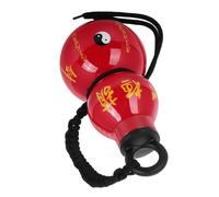 Healifty Botella de Agua Deportiva con Forma de Calabaza Roja Gran Capacidad Plástico Resistente Portátil para Gimnasio Viajes y Actividades al Aire Libre Reutilizable