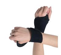 Healifty Bracer Ajustable Soporte Práctico Cinturón Fuerza Autocalentamiento Mujeres Guardia Tendinitis Autocalentamiento Túnel Ejercicio Entrenamiento Mano Carpiano Envoltura Y Bádminton