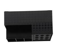 Healifty Caja de Almacenamiento para Peluquería Estuche de Peluquería Compartimentos Independientes 19X10.5X8.5 CM Almacenamiento de Barbería para Tijeras Peines y Clips Profesionales