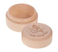 Healifty Caja De Madera Portadientes De Leche para Guardar Los Primeros Dientes De Leche Organizador De Dientes para Pequeños para Recopilar Recuerdos