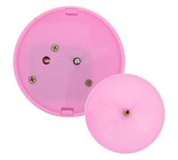 Healifty Caja Musical DIY Rosa Base Giratoria, Kit de Construcción para Manualidades, Accesorio Plástico Ligero para Decoración y Taller Creativo, Movimiento Melodioso y Diseño