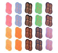 Healifty Calcetines Antideslizantes de Algodón para Talla 27-32 Unisex 20 Pares Ideales para Yoga Trampolín y Suelo Transpirables y Cómodos para Actividades Color Color Aleatorio