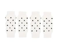 Healifty Calcetines Antideslizantes para Perros Pequeños, Calentadores Transpirables para Patas, Protectores de Patas de Algodón y Poliuretano, Talla L para Cachorros de 4-6 Kg, Ideales