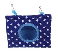 Healifty Cama Colgante para Pájaros Hamaca de Algodón Nido Cálido para Periquitos y Loros, Accesorio para Jaulas de Interior