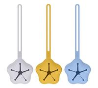 Healifty Casas de chupete de 3pcs Pomponente de silicona Bolsa de chupete para caricias de chupete