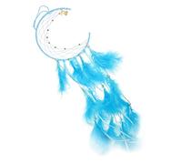 Healifty Catcher de Sueños de Luna Decoración Colgante para Habitaciones Infantiles Adorno de Pared para Decoración Diseño Elegante y Misterioso para