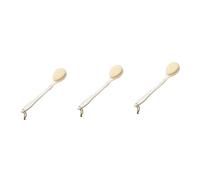 Healifty Cepillo De Baño Flexible De 3 Uds Cepillo De Baño Para La Espalda Depurador De Lavado Corporal Depurador De Esponja Vegetal Cepillado En Seco Corporal Cepillo De Ducha Para