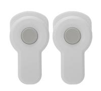 Healifty Cerradura de Seguridad para Puerta de Horno, 2 Piezas de Plástico de Color Claro, Fácil Instalación para Protección Segura del en Casa