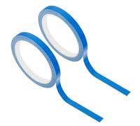 Healifty Cinta Protectora para Raqueta de Tenis de Mesa 2 Piezas Azul 10 M X 1 CM, Accesorio para Borde de Paleta, Protector de Cantos para Uso en Torneos, Práctica y Juego Diario