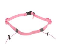 Healifty Cinturón de Running Reflectante Unisex para Competición Banda Deportiva Resistente y Lavable para Correr de Noche Diseño y Rosa Vibrante Accesorio Esencial para Maratones y