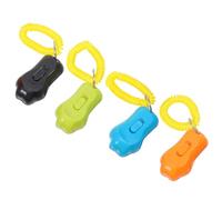 Healifty Clicker para Entrenamiento de Perros y Gatos 4 Unidades con Pulsera Ajustable Multicolor, Aparato de Entrenamiento para Mascotas Portátil y Seguro, Suministros para Adiestramiento