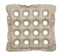 Healifty Cojín de Asiento Inflable Cuadrado Beige Anti-humedad y Descompresión para Hogar Versátil para Sillas Coche y Exteriores