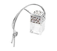 Healifty Colgante de Botella de Perfume Vacía de Pequeño y Rellenable para Espejo Retrovisor Ambientador Portátil Cuerda para Vehículo de Vidrio para Aromaterapia