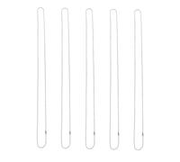 Healifty Collar para Perro de Aleación Cadena de Bolas, Set de 5 Piezas Ajustables, Cadena de Placa de Identificación Resistente y Antialérgica, Accesorios Prácticos para Mascotas