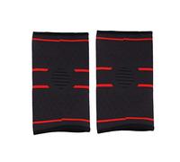 Healifty Compresión Brazo Mangas Baloncesto Tenis Correr Linfedema Fitness Deporte Recuperación Codo Manga Uv Protección Brazo Calentador Talla M (Rojo)