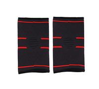 Healifty Compresión Brazo Mangas Baloncesto Tenis Correr Linfedema Fitness Deporte Recuperación Codo Manga Uv Protección Brazo Calentador Talla L (Rojo)