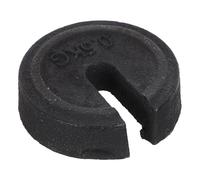 Healifty Contrapeso de Báscula de Hierro 0,5 Kg para Tracción Ortopédica, Peso de Calibración Métrico Resistente, Gancho Integrado para Equipos Médicos Profesionales y Sistemas de Pesas