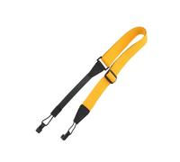 Healifty Correa de Ukelele Amarilla sin Perforaciones, Correa de Algodón Ajustable para Hombro, Accesorio Duradero y Transpirable para Instrumentos Musicales, Cinturón Cómodo para Ukelele