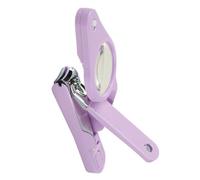 Healifty Cortaúñas Duradero con Lámpara LED y Lupa Cortauñas para Uñas y Pies Acero Resistente Práctico y Portátil para Adultos