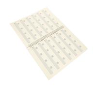 Healifty Cuaderno de Partituras A4 para Guitarrista Libro de Música Portátil Hojas de Seis Líneas Papel Resistente Tinta Adecuado para Práctica y Enseñanza Musical