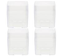 Healifty Cubierta Protectora 4 Piezas para Enchufes de Pared PC Resistente a Salpicaduras para Interior y Balcón