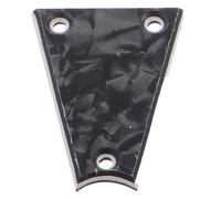 Healifty Cubierta Trasera para Guitarra Eléctrica Placa de Tensor de PVC de 3 Capas Negra Pieza de Reparación y Mantenimiento Compatible Ajuste de Tensor Protección Resistente y