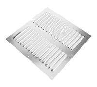 Healifty Cubierta y Resistencia a Condiciones Climáticas Duras de Ventilación Ventilación de Acero Inoxidable para Aire Acondicionado para Fiesta Verano