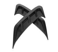 Healifty Cubiertas de Fibra de Carbono para Faros Traseros Resistentes a Arañazos E Impermeables Juego de 2 Unidades Moldura Autoadhesiva para Decoración y Protección Exterior del