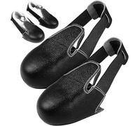 Healifty Cubiertas De Zapatos De Seguridad De Cuero Antiaplastamiento Con Puntera De Acero Para Visitas Protectoras Para Hombre Tallas Eur 36-46
