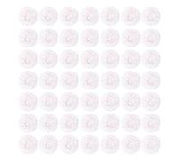 Healifty Cubiertas Delgadas para Micrófonos de 100 Piezas Hechas de Telas No Tejidas para Reducir Ruido de Viento y Bloquear Saliva, Ideales para Entrevistas y Ktv