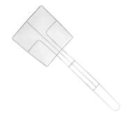 Healifty Cuchara Práctica para Freír de Acero Inoxidable Espumadera Cuadrada Adecuado para Uso Doméstico y Profesional