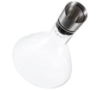 Healifty Decantador de Vino de Cristal Vertedor Rápido, Dispensador de Vidrio que Mejora el Sabor del Vino para Uso en Bar Casa