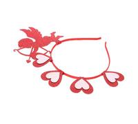 Healifty Diadema Corazón Lentejuelas Ajustable para Fiestas de San Valentín Accesorios Peinado y Pasión Tocado Pelo Mujer para Despedida de Soltera y Bodas