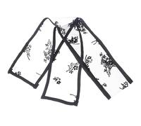 Healifty Diadema de Encaje Negro para Mujer Tela de Gasa, Multiuso y Fácil de Usar, Adecuado para Bodas y Fiestas de Noche, Estilo Vintage y Moderno