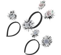 Healifty Diadema Luminosa de Murciélago y Fantasma para Halloween 3 Piezas Murciélago Calabaza Fantasma Accesorios para Cabello Festivos y Espeluznantes Adultos Cómoda y Ligera para