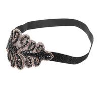 Healifty Diadema Vintage Años 20 Agua Cristalina, Banda Resistente y Cómoda para Fiestas Navideñas y Eventos Obsequios para Mujer