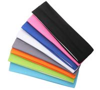 Healifty Diademas de Yoga Elásticas de Algodón 8 Piezas Bandas Cabeza Deportivas Antideslizantes para Mujer Colores Surtidos Fluorescente para Ejercicio y Fitness