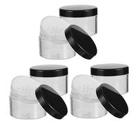 Healifty Espejo De Tocador De Vidrio Con Caja De Polvo De 6 Piezas Redondo