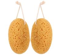 Healifty Esponja de Baño Exfoliante para Cuerpo 2 Piezas, Esponja para Ducha y Porosa, Herramienta de Baño para Limpieza Corporal y Exfoliación, Adecuado para Cuidado Personal Diario